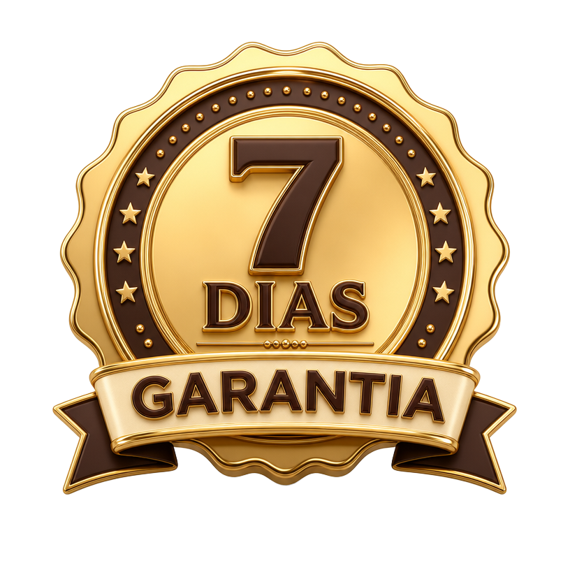 Selo de garantia de 7 dias